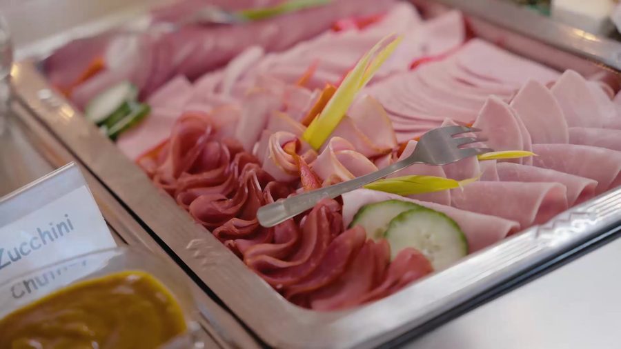 Buffet in der Hofküche